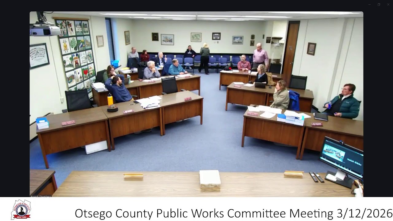 Otsego County SWEC Committee Meeting 3/12/2026