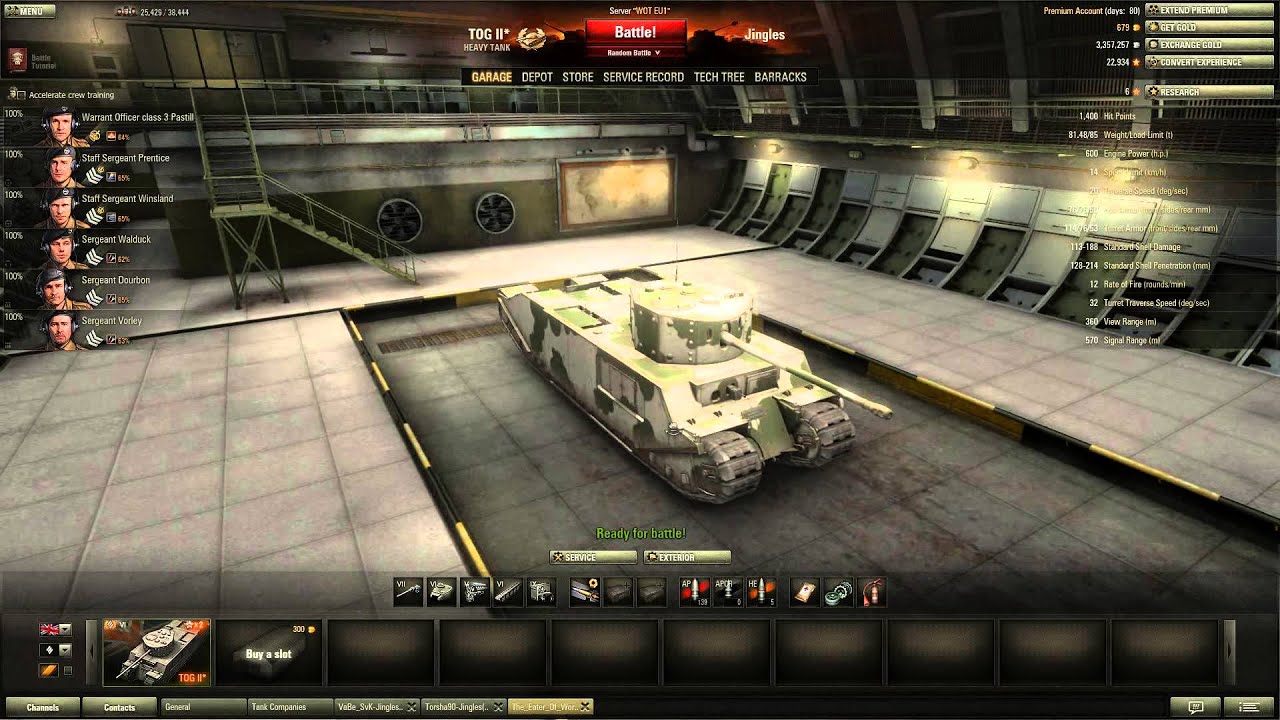 World of Tanks - TOG II Tier 6 Premium Heavy Tank - Togged!
