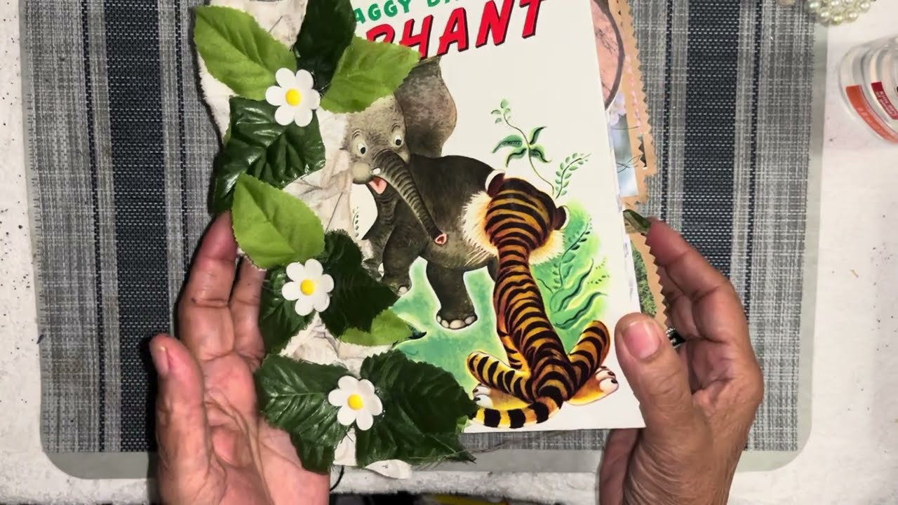 My Little Golden Book!  “Junk Journal Goodness!! “