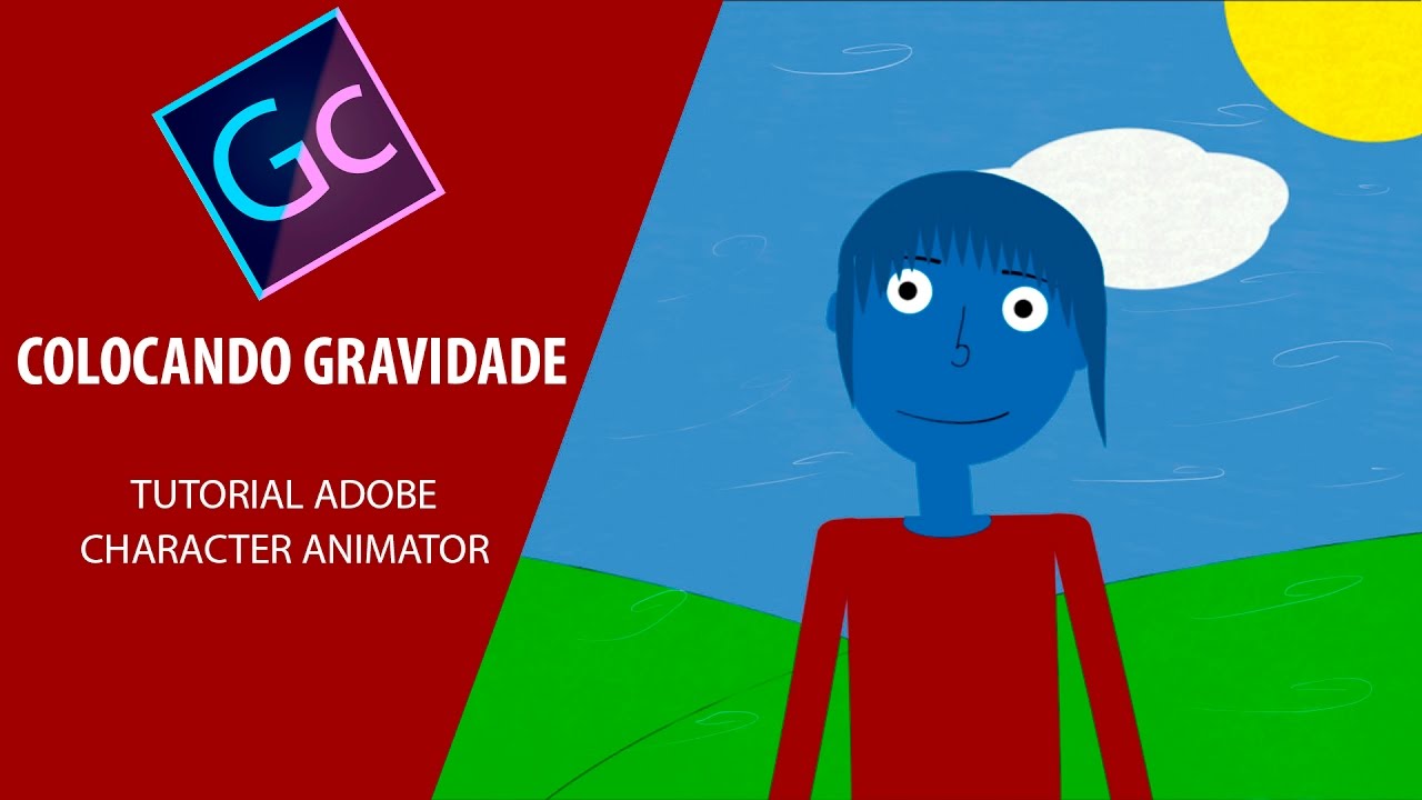 Colocando Gravidade - Tutorial Adobe Character Animator