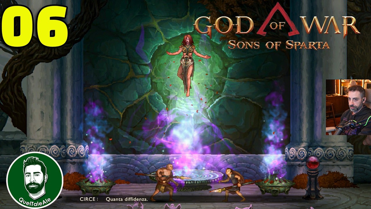 God of War Sons of Sparta - LA MAGA CIRCE - Gameplay ITA - Walkthrough 06