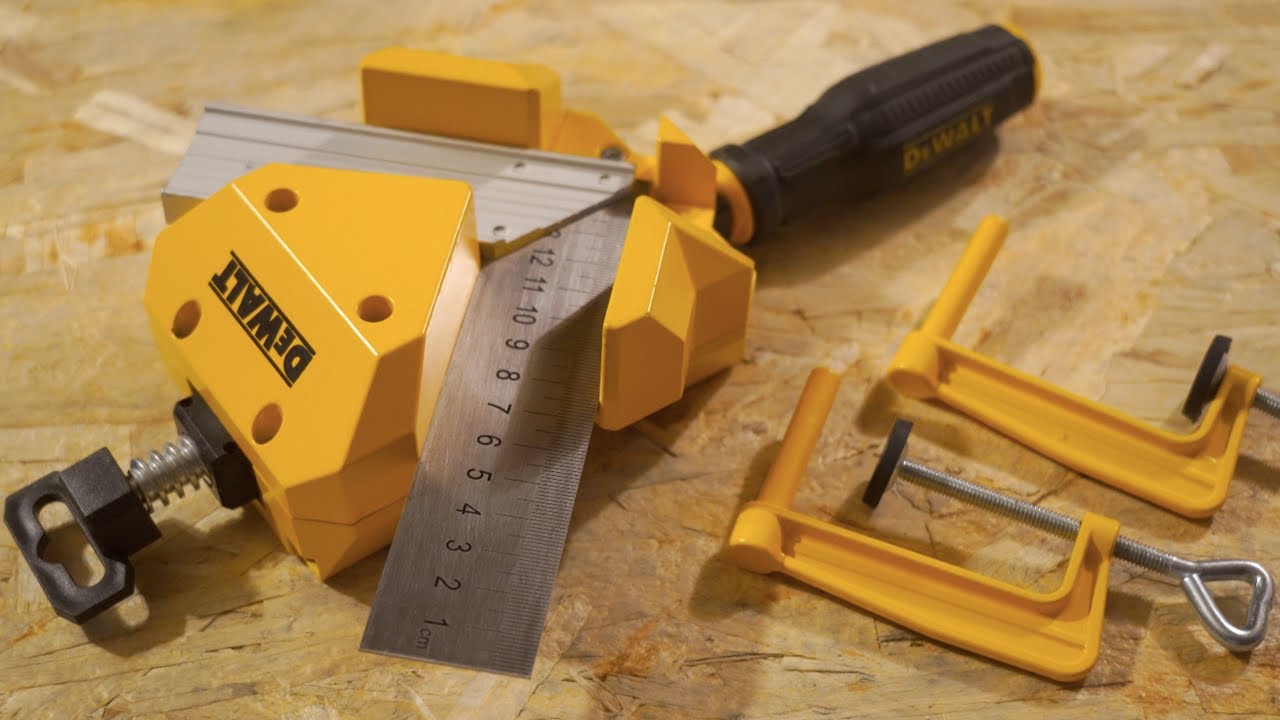 Dewalt 90º Right-Angle Corner Clamp 📐 Perfect Alignment Tool! [ASMR]