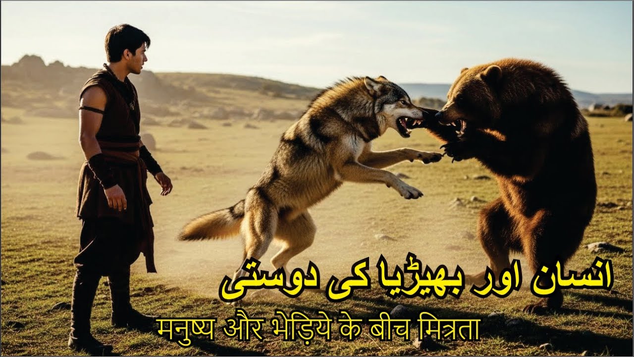 Insaan aur Bhediya ki Dosti ka Qissa | मनुष्य और भेड़िये के बीच मित्रता | Urdu Novel Moral Stories