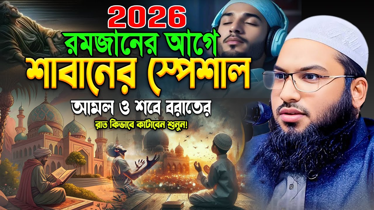 রমজানের আগের-স্পেশাল কিছু আমল-এখনই শুনুন!ইসমাঈল বুখারী কাশিয়ানী। Ismail Bukhari New Waz 2026