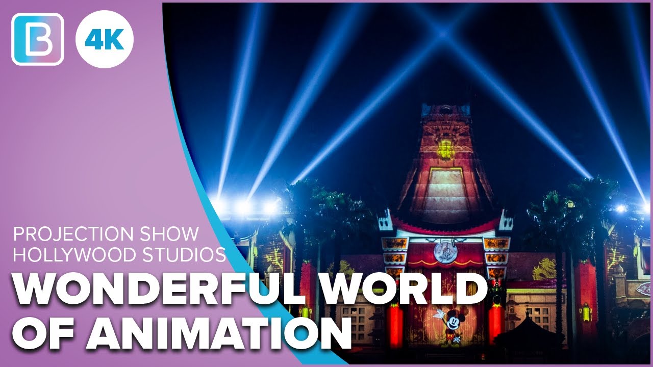 [4K] Wonderful World of Animation | FULL SHOW | Hollywood Studios | September 2021