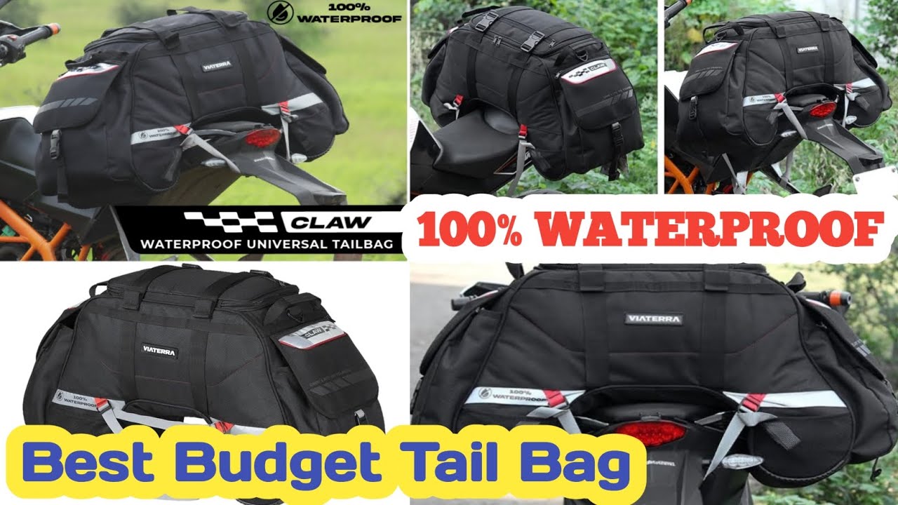 Best Budget Tail Bag। 100% WATERPROOF Tail Bag। Viaterra Bag। CLAW 72 Ltr। Like, share,Subscribe