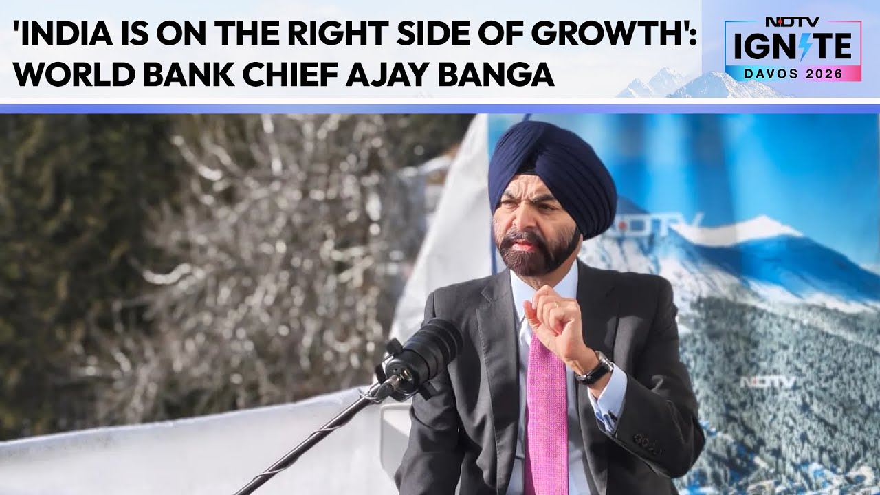 Davos 2026 | 'India Is on the Right Side of Growth': World Bank Chief on Economy, Jobs, Future