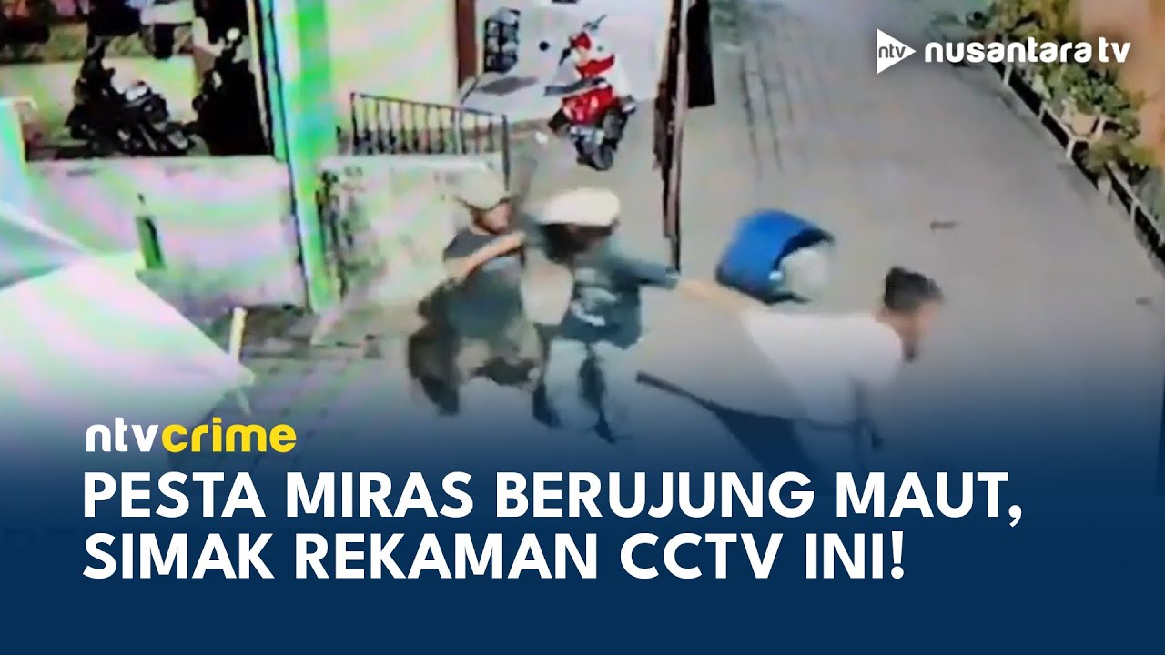 Tragis! Adu Mulut di Pesta Miras, Pemuda Tewas Ditikam Teman Sendiri | NTV CRIME
