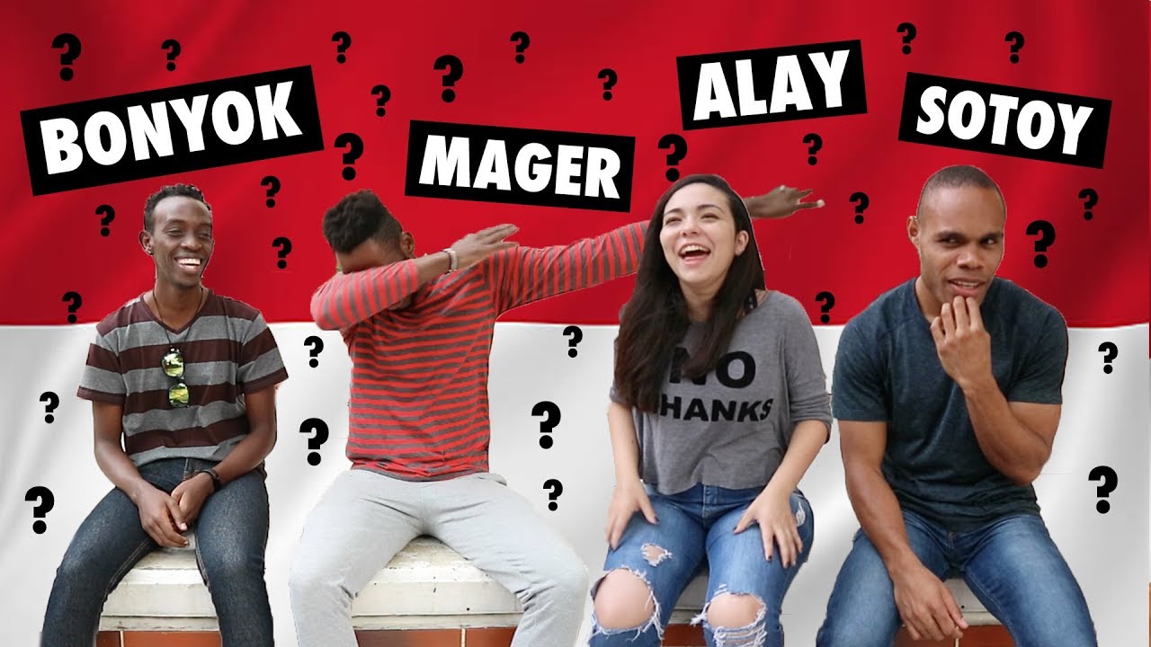 FOREIGNERS LEARN INDONESIAN SLANGS!