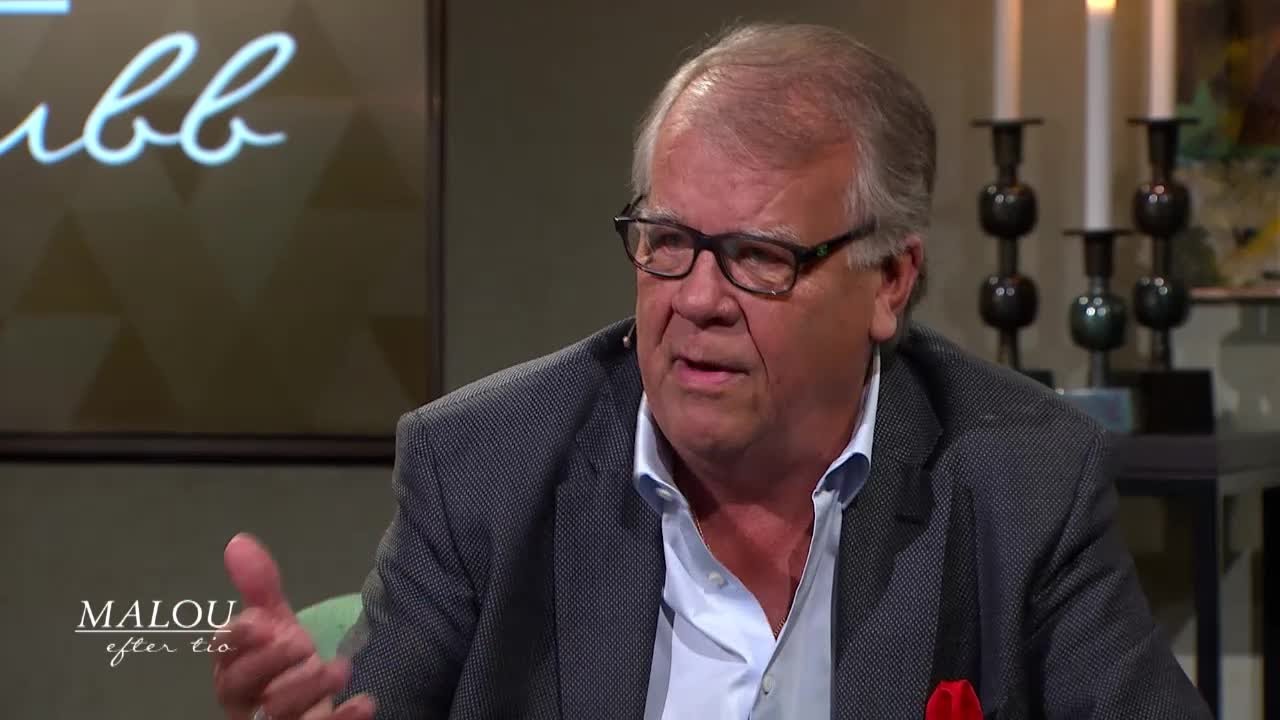 Därför spelar Lasse Berghagen golf med Iron Maidens trummis - Malou Efter tio (TV4)