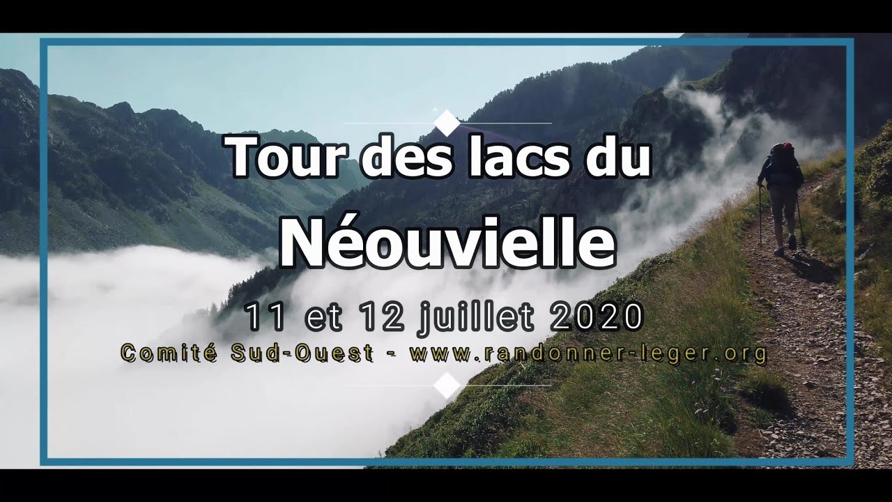 Tour des lacs du Néouvielle - 2 jours en rando / bivouac ultra-léger au départ de Barège.