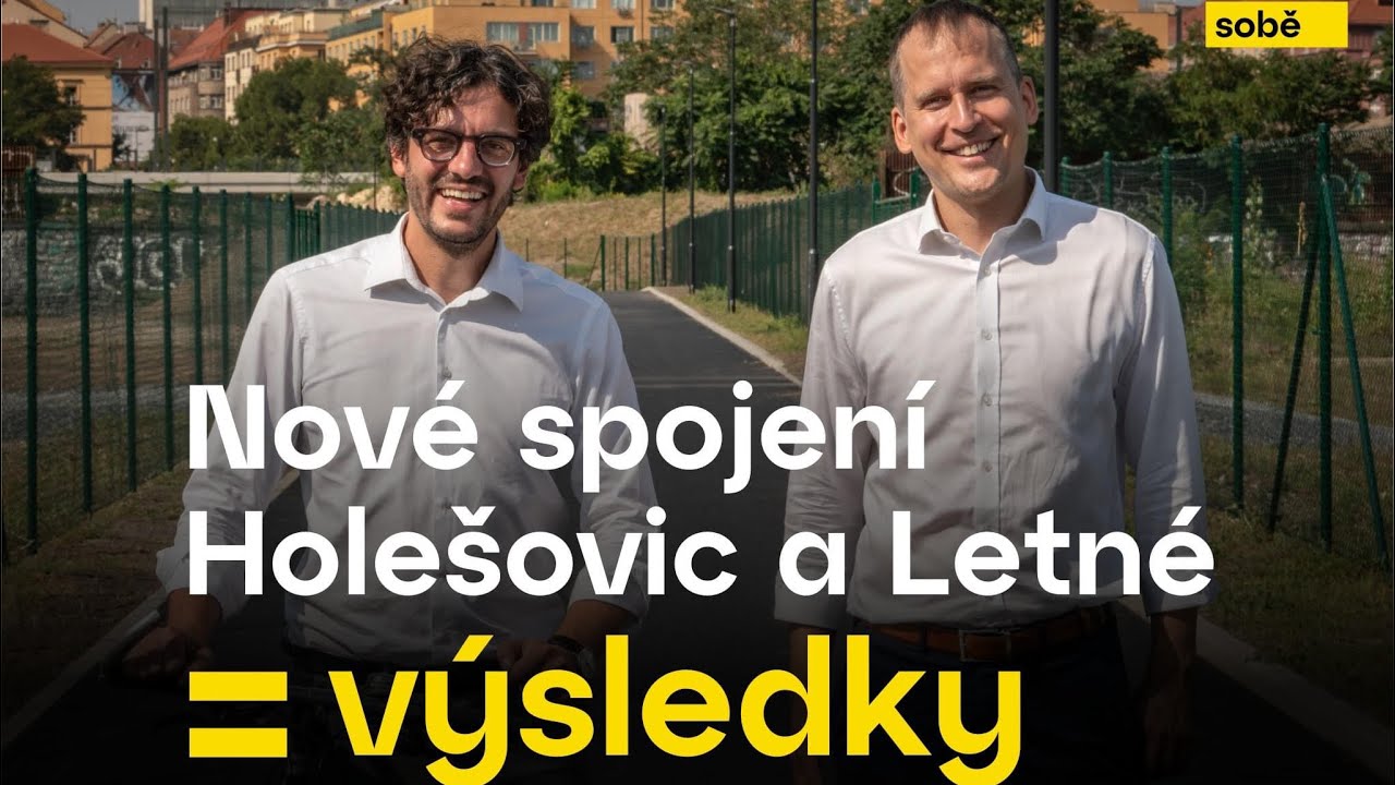 Nov&eacute; spojen&iacute; Hole&scaron;ovice a Letn&aacute;
