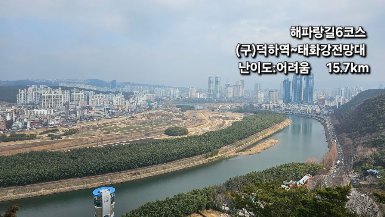 [해파랑길] 6코스 / (구)덕하역~태화강전망대