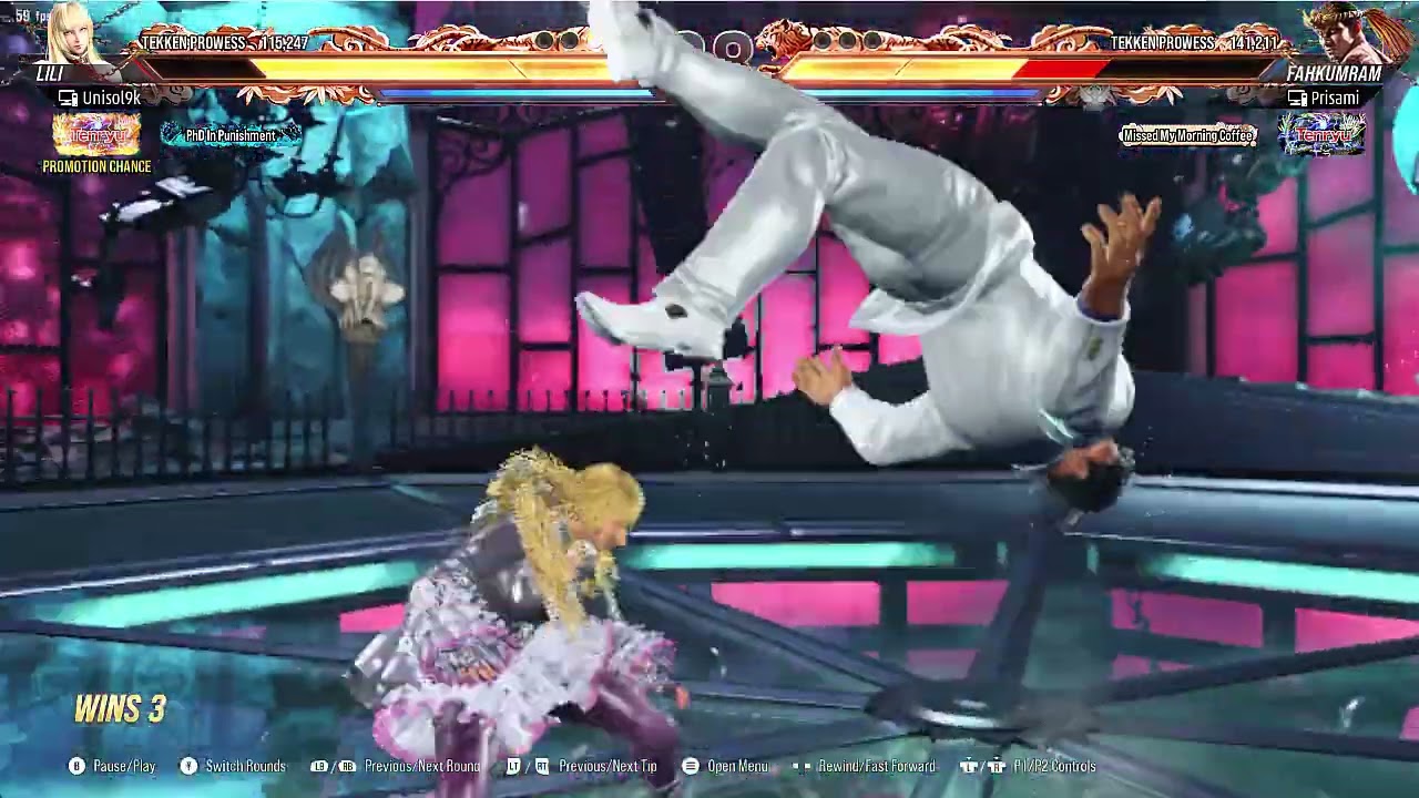 Lili (Unisol) vs Fahkuram (Online) - Mighty Ruler Promotion - Road to God of Destruction