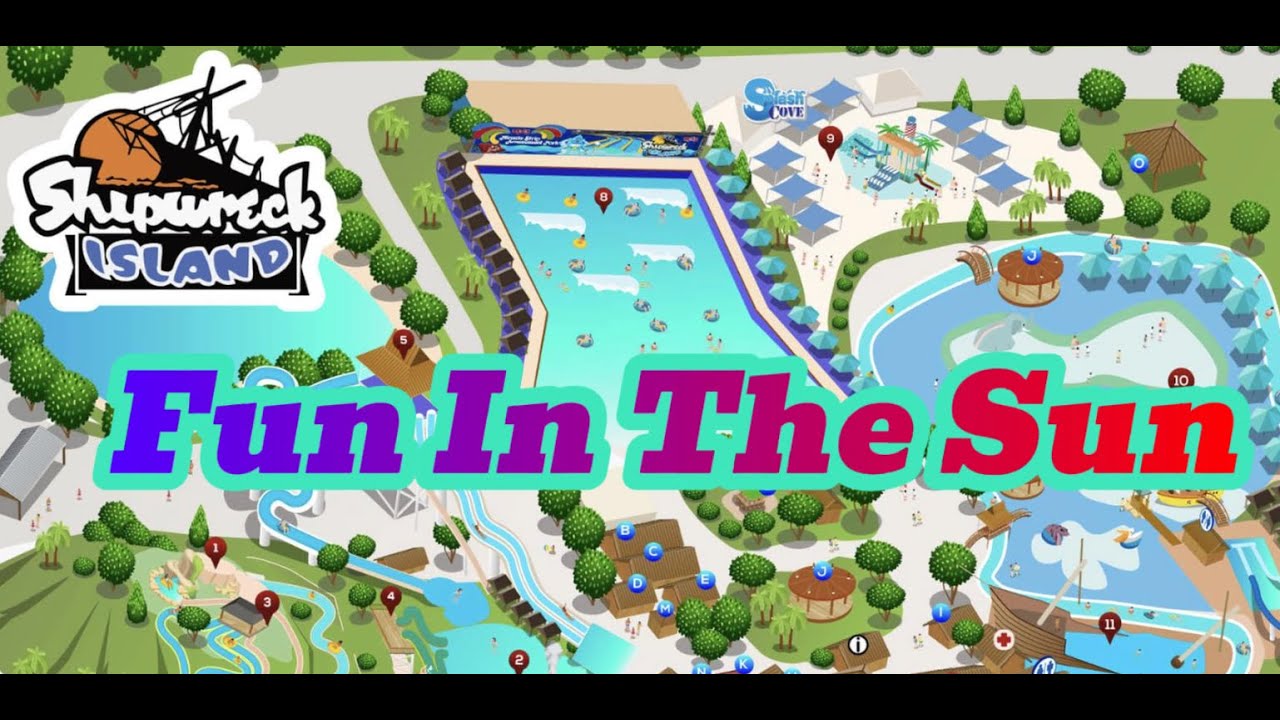 Shipwreck Island Waterpark, Panama City Beach Florida #shipwreck #waterpark