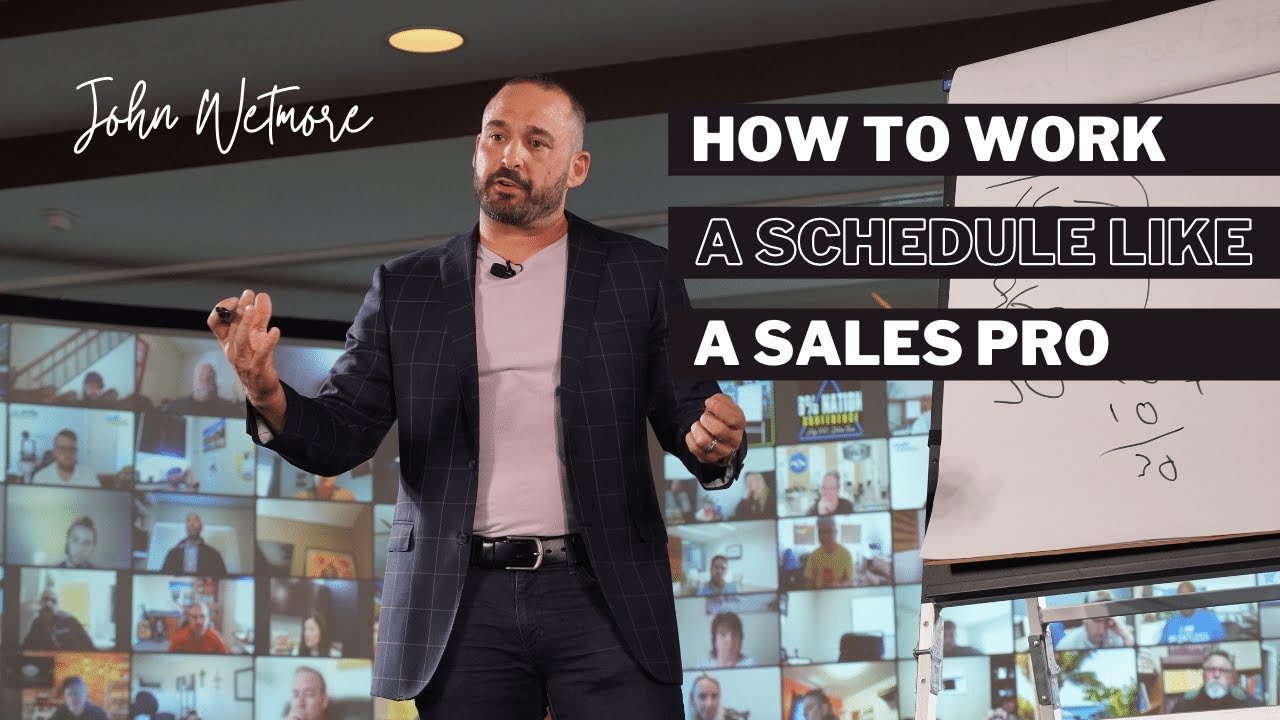 How to Work a Schedule like a Sales Pro