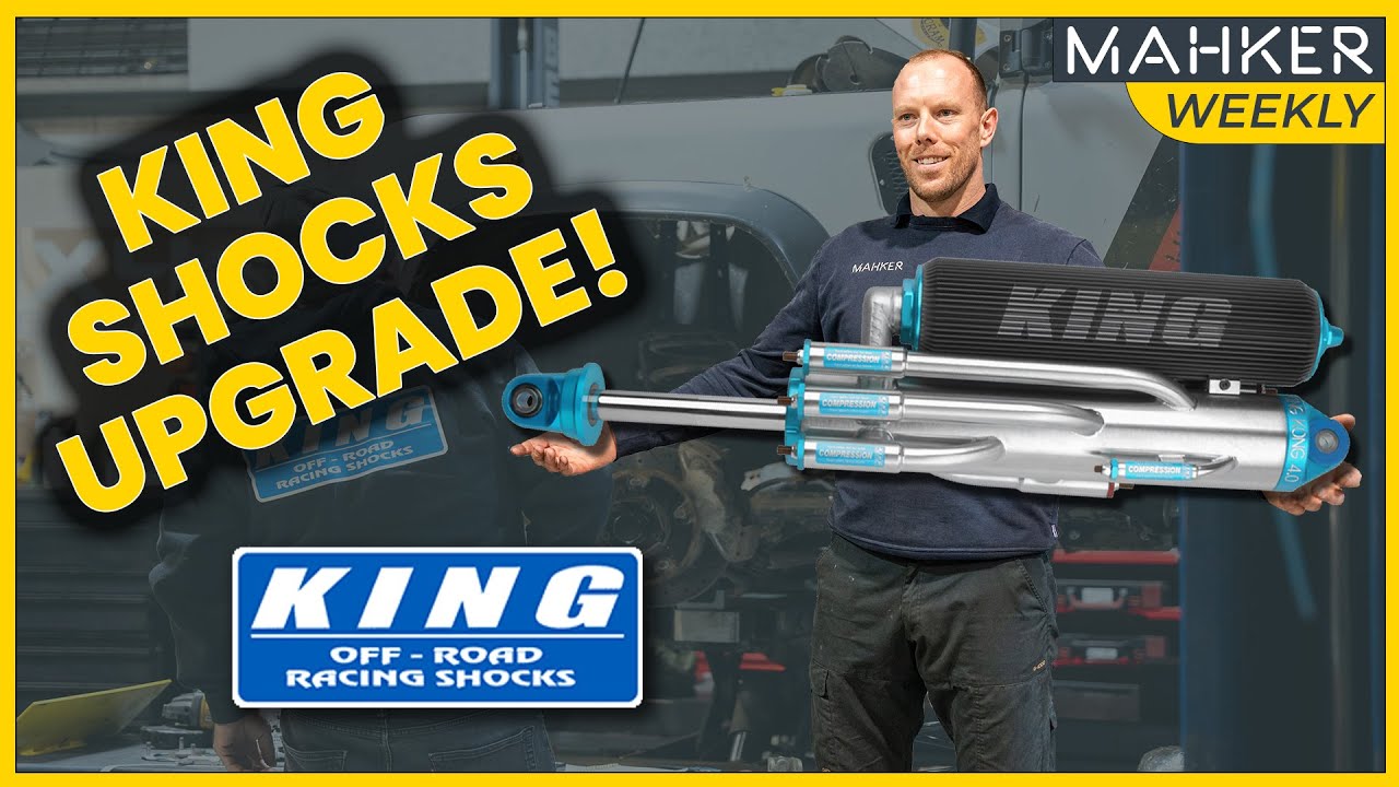 Defender 90 Suspension Upgrade: King Shocks & More Land Rover Restoration content! || Mahker Weekly