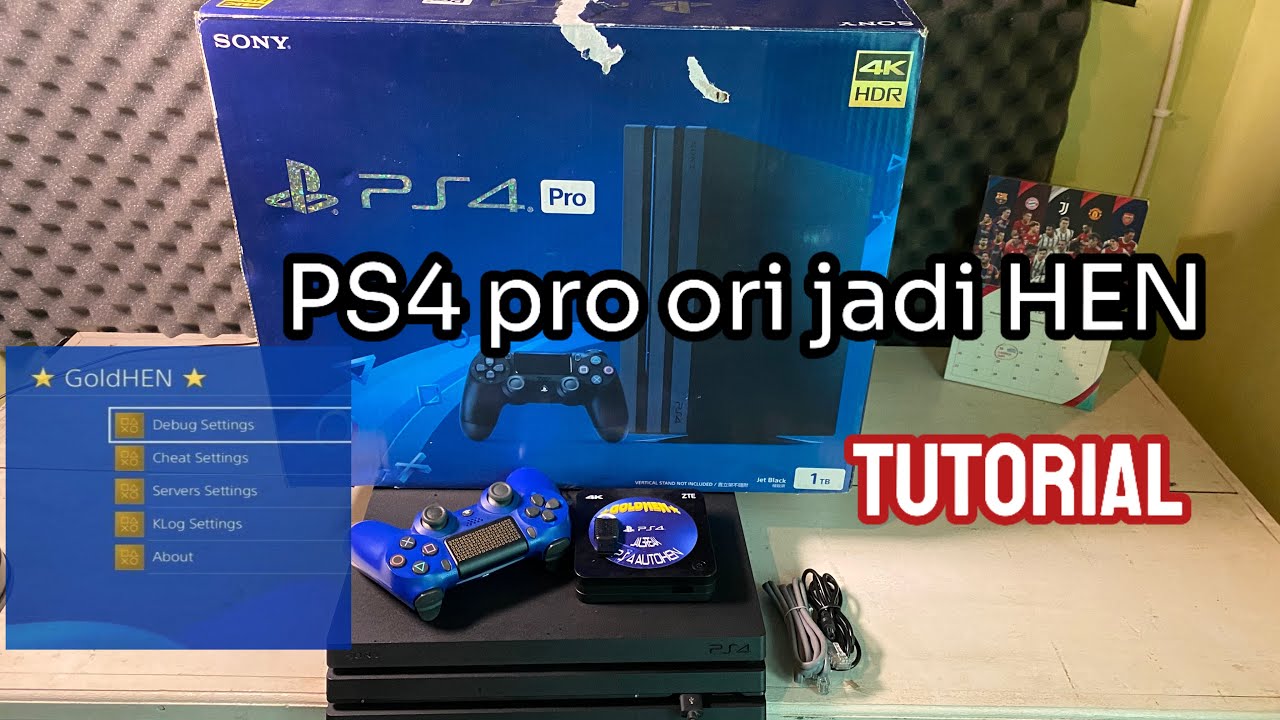 CARA UBAH PS4 PRO ORIGINAL JADI HEN 100% BERHASIL | TUTORIAL !!!