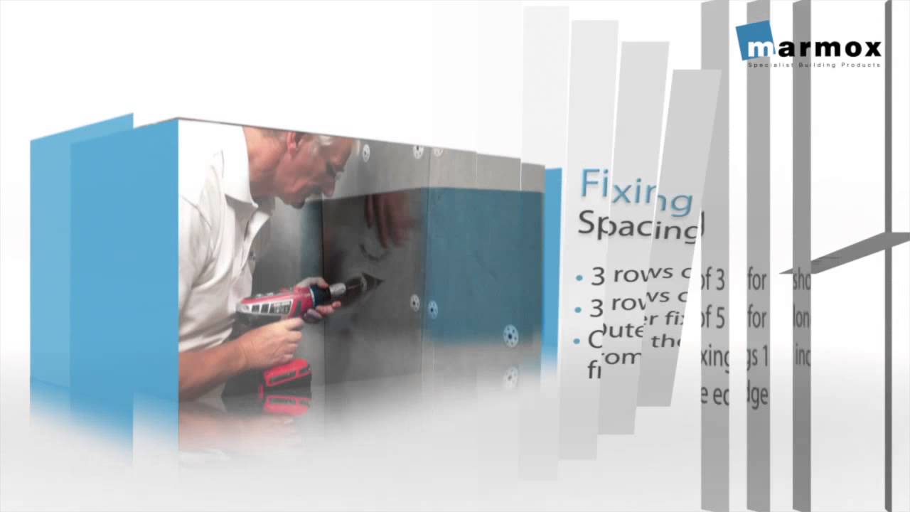 Marmox Multiboard Onto Walls Using Screws and Washers