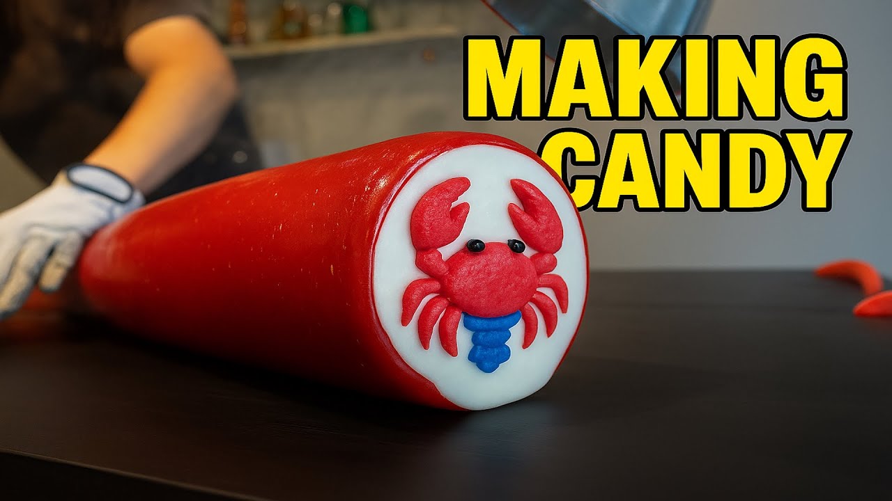絵柄がわからない…あなたには何に見えますか？Handmade Candy！　Japanese Street Food