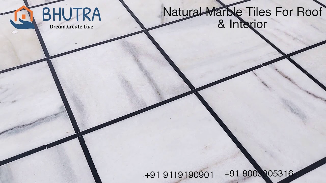 Roof Tiles ( Natural Marble Cut Piece ) 5-15 ₹ Per Square Feet , Bhutra Marble Kishangarh Wholesale