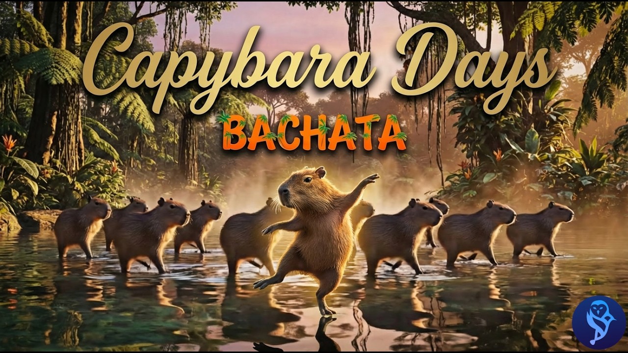 Capybara Days – Официальный клип на песню в стиле бачата | Тропическая латиноамериканская песня