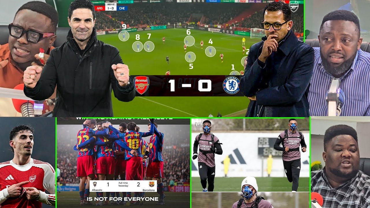 HOW CHELSEA MADE5 MISTAKES AGAINST ARSENAL, MADRID NEW TRAINING EXPLAINED, BARCELONA CLASSIC AND..