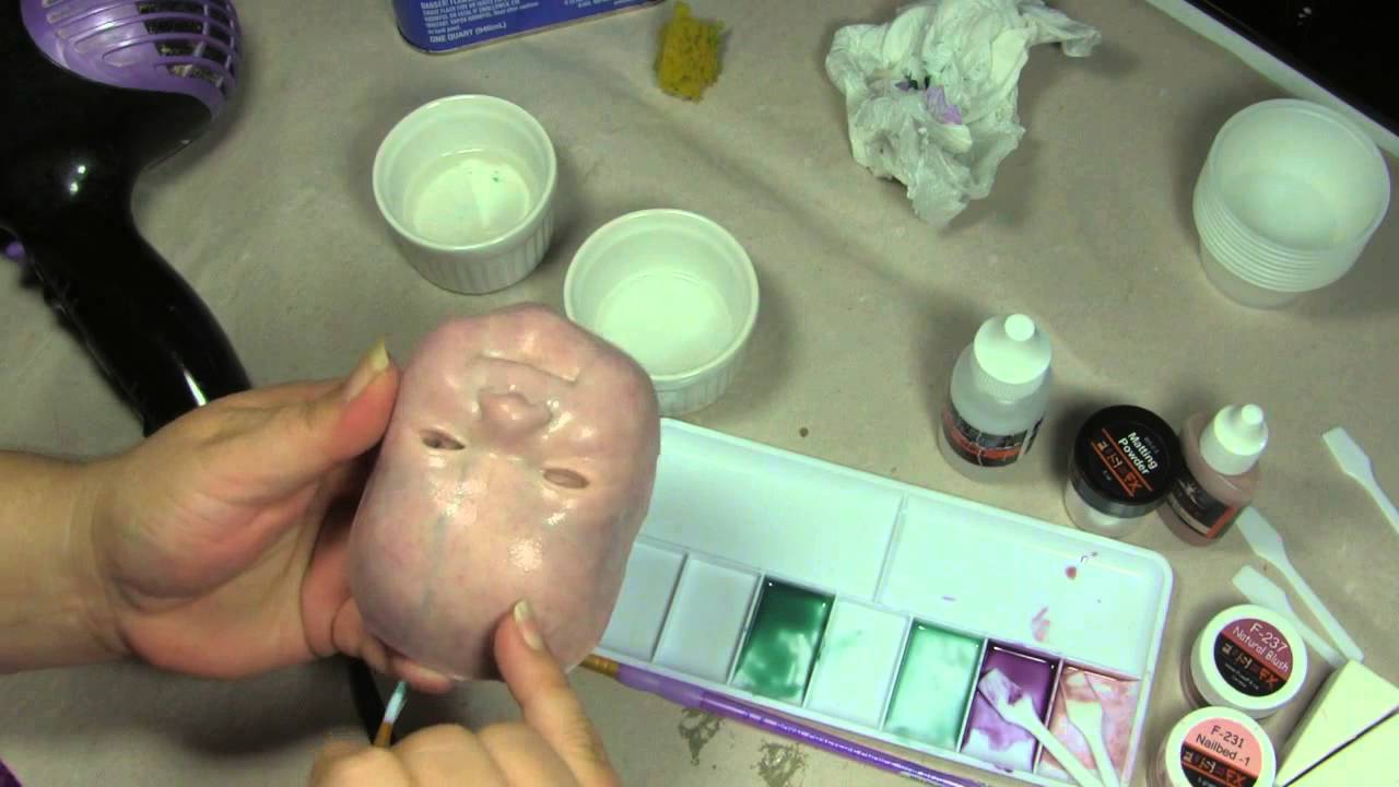 How to Paint with Platinum Silicone -  Part 5