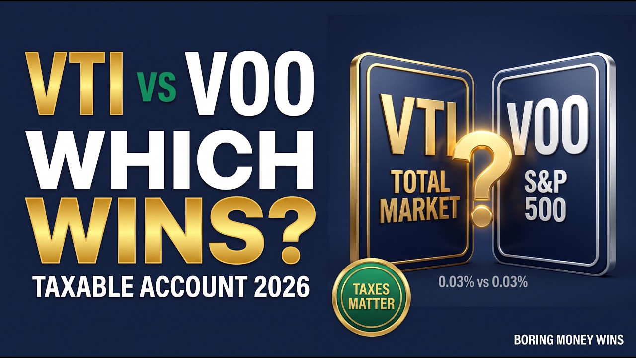 VTI vs VOO for Taxable Accounts: Which One Wins in 2026?