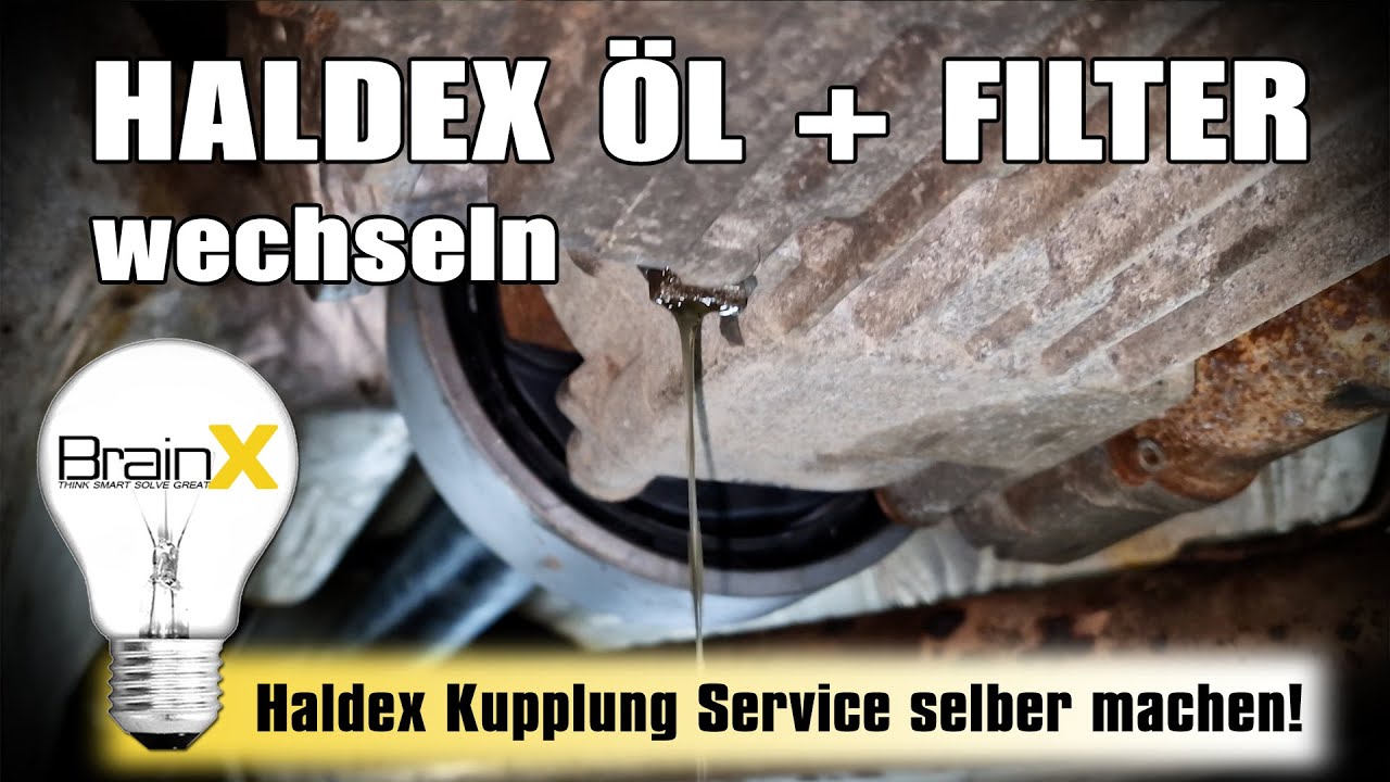 🔧 Haldex Öl wechseln – So machst du den Haldex Service bei Skoda, VW & Audi! 🚗