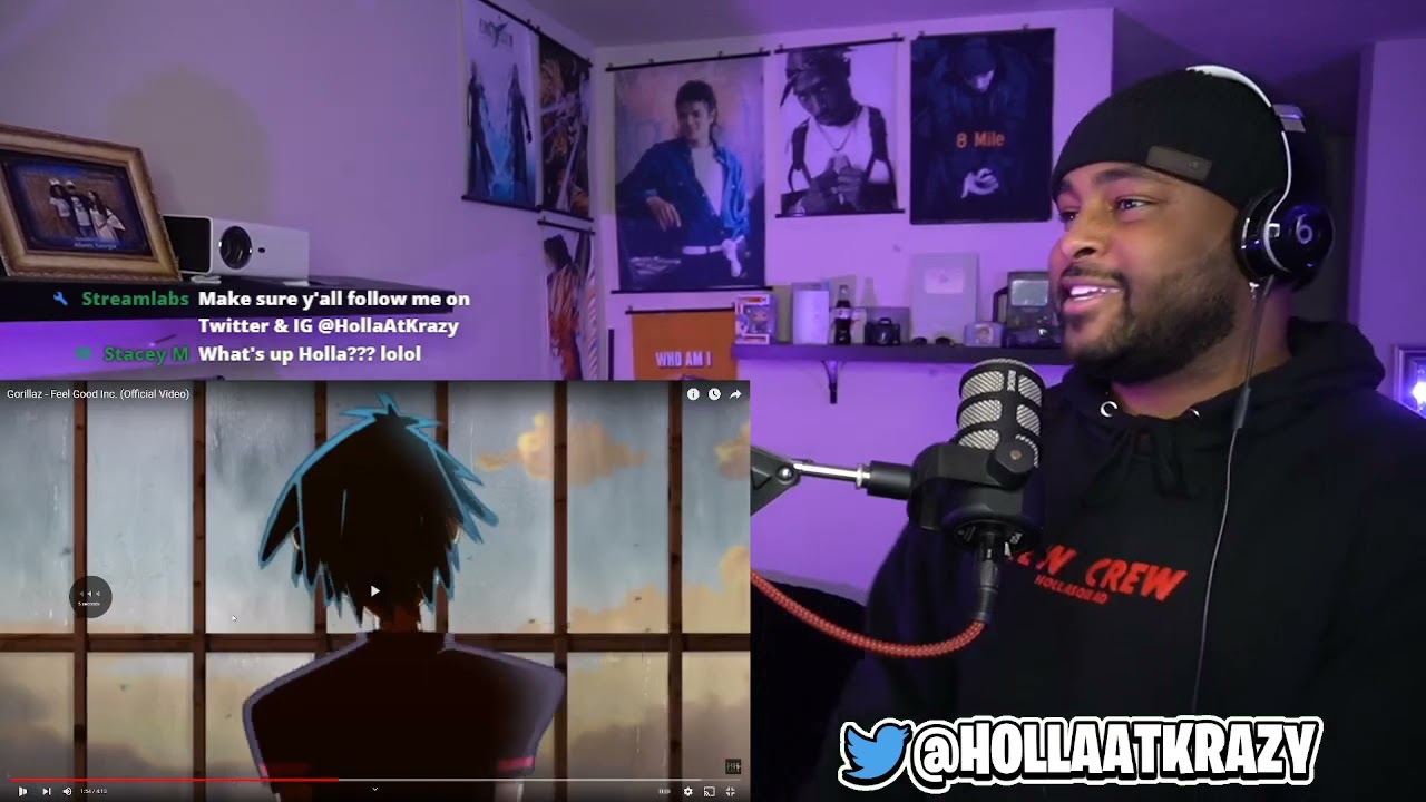 Впервые слышу Gorillaz — Feel Good Inc. | Реакция