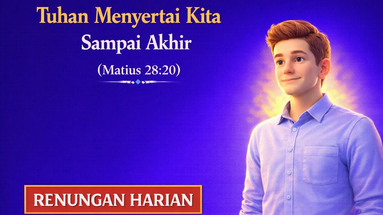Tuhan Menyertai Kita Sampai Akhir (Matius 28:20)