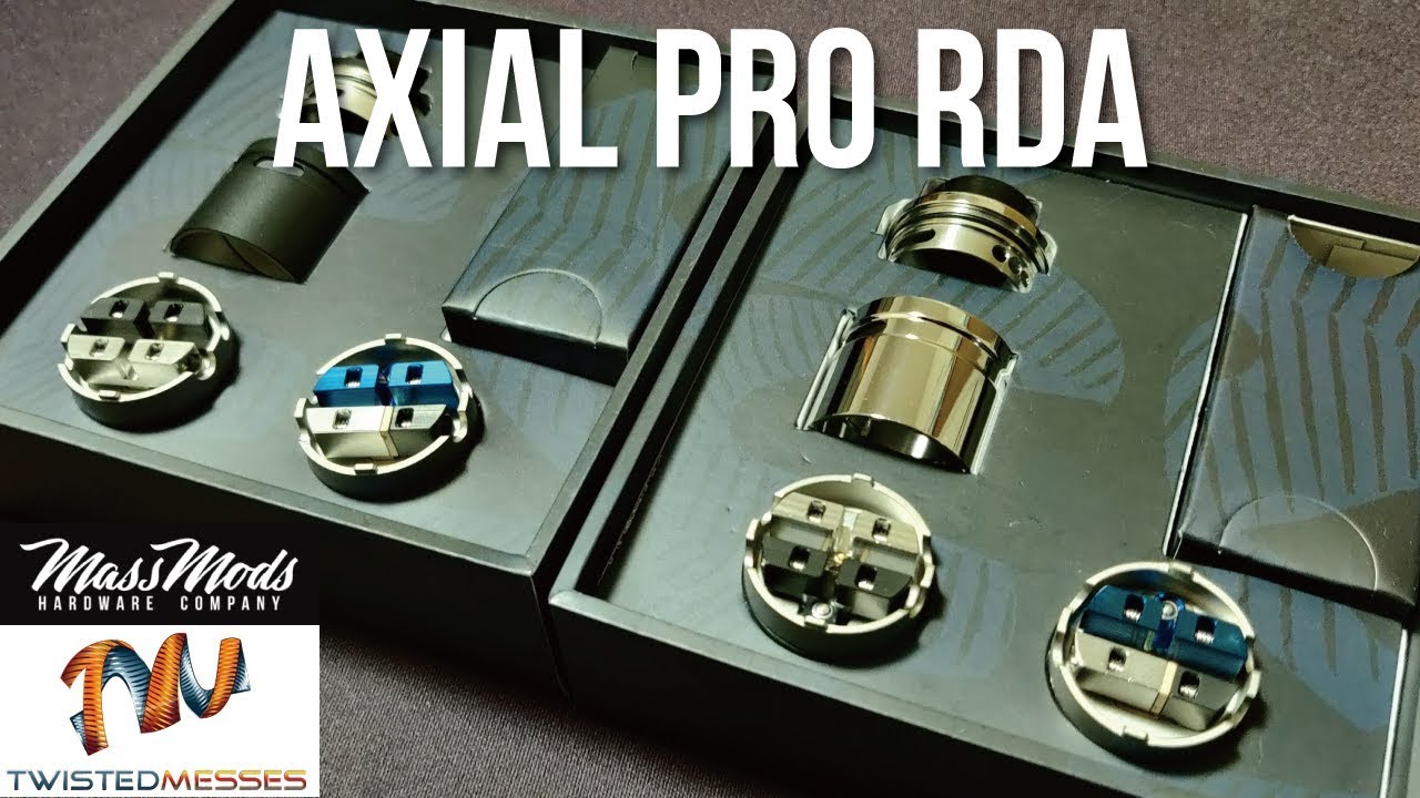 Axial Pro RDA by Mass Mods with Twisted messes　超濃厚爆煙