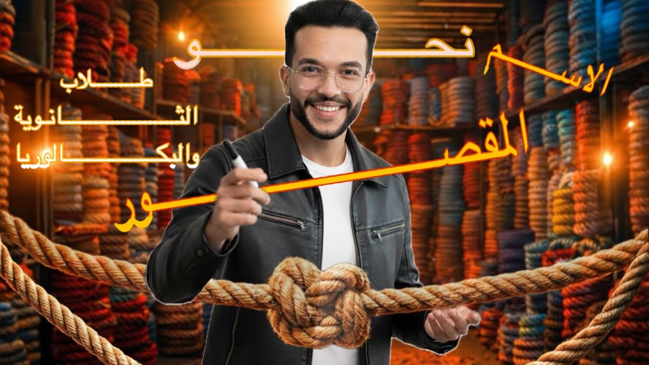 محمود رزق | نحو | الاسم المقصور | ثانوي وبكالووريا
