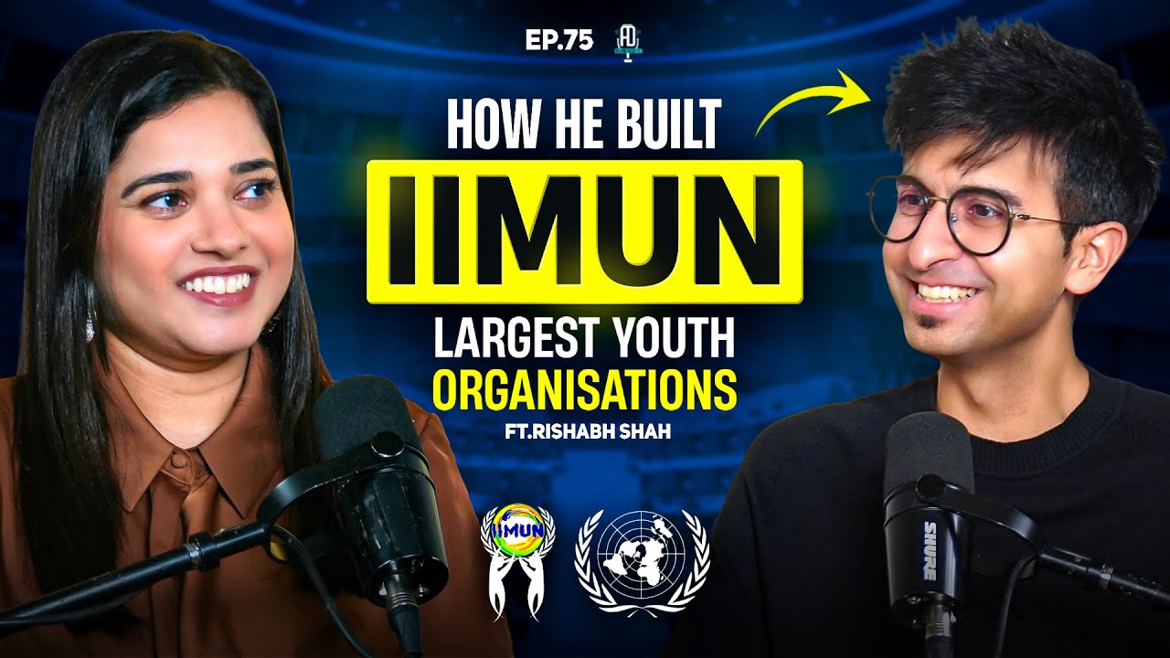 Rishabh Shah on I.I.M.U.N, Youth, AI, Politics & Podcasting | Ep 75 | Aleena&nbsp;Dissects