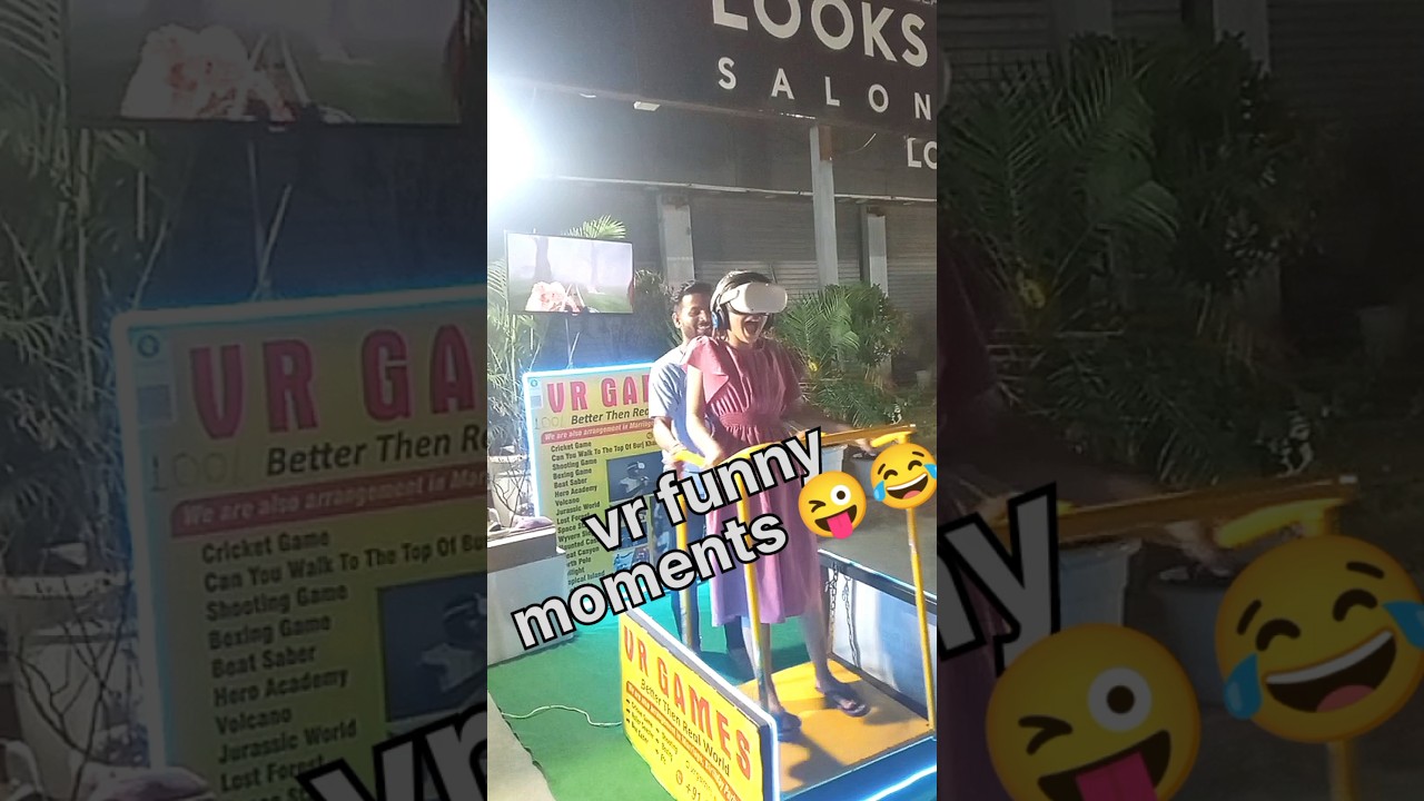 vr funny moments 😁🤣 #rollercoaster #funny #vrfails