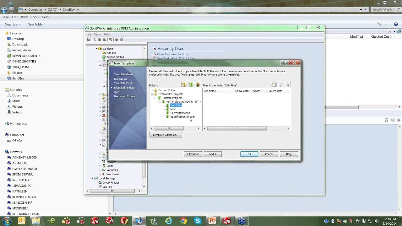 Lunch & Learn - Using SOLIDWORKS EPDM Templates
