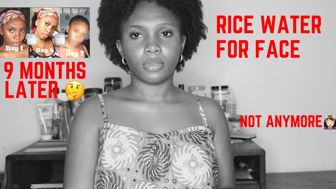 WHY I STOPPED USING RICE WATER ON MY FACE | *9 Months later* Update!!! ❌❌