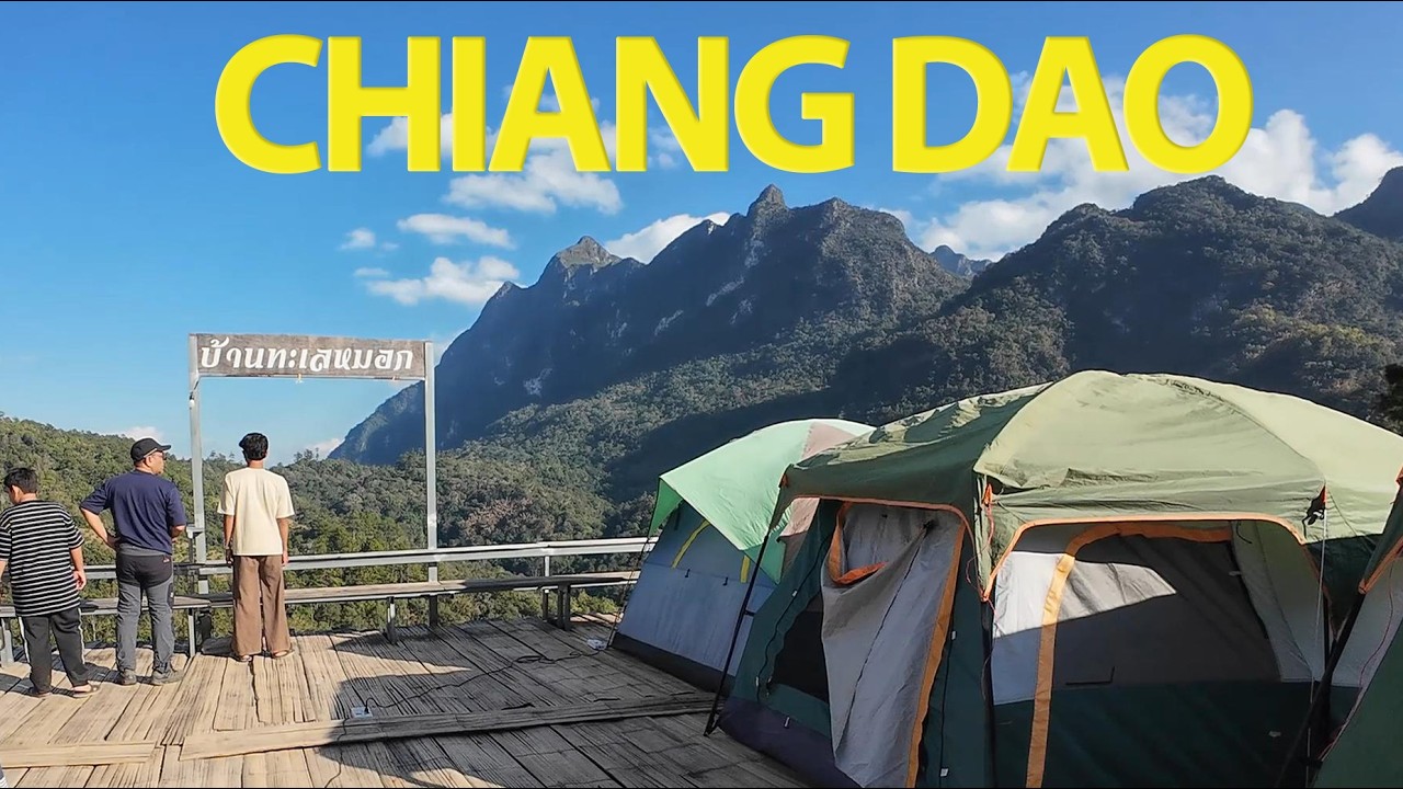 Camping di Pergunungan Chiang Mai, View Gunung Menakjubkan!