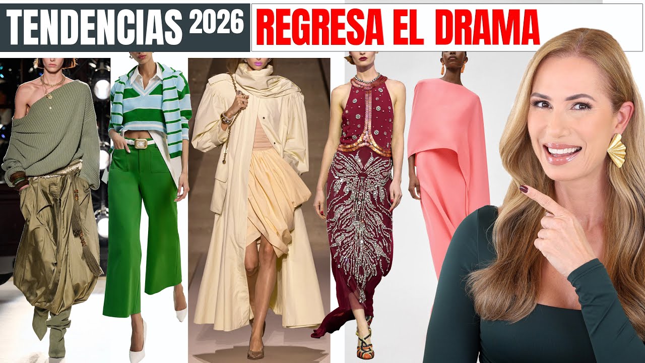 Las Tendencias que cambiarán TODO en el 2026: Tu guía de moda para todo el año