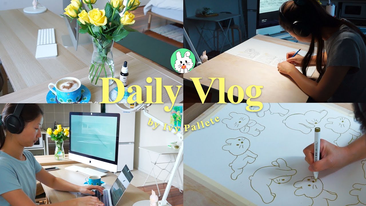 悉尼日常 💛  生活在有序地展开 · 画画 · 添置生活好物｜Daily Vlog 08