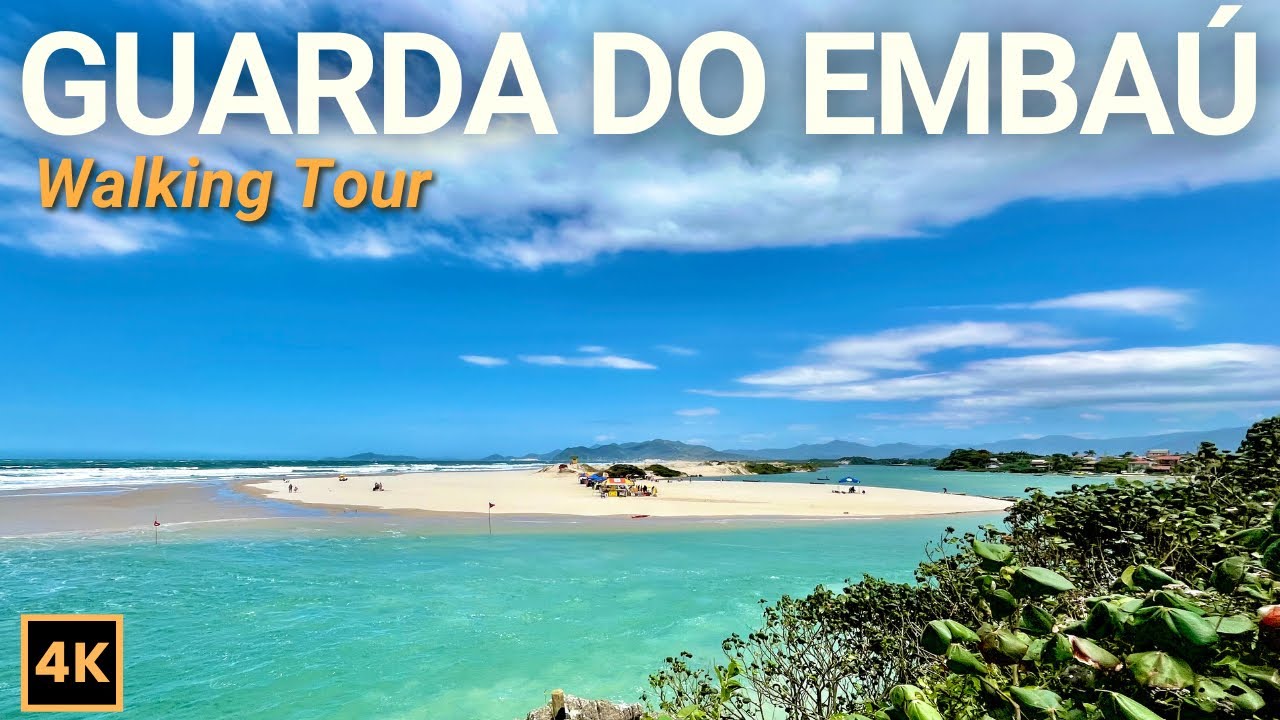 Por que esta praia é considerada UMA DAS MAIS BONITAS DO BRASIL | Walking Tour 4K 60 FPS