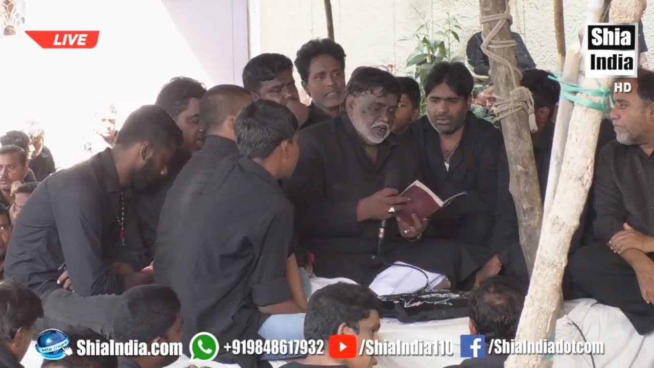 7th Muharram Mehndi Majlis From Pari Mahal 1440-2018