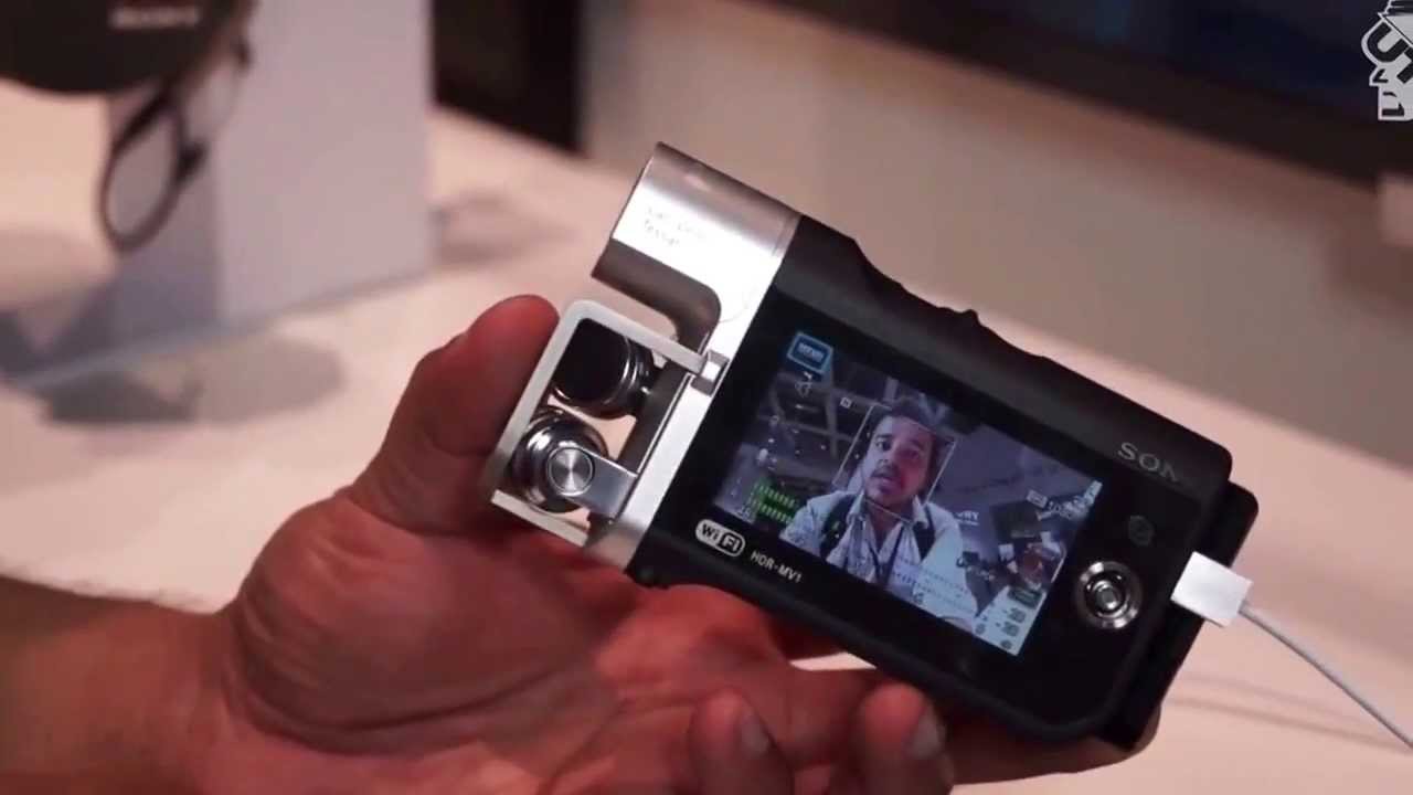 كاميرا الفيديوكليبات !! هذي متخصصه من سوني Sony HRD MV1