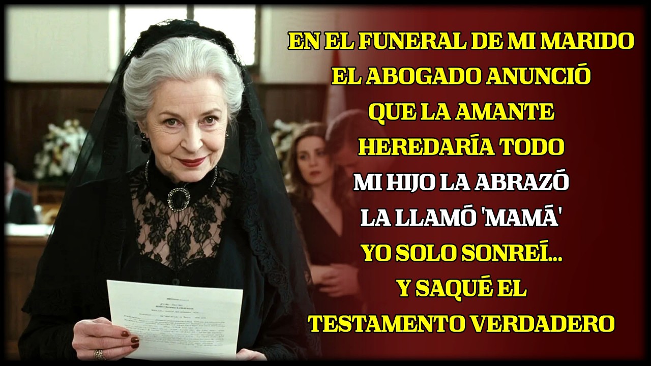 Pensó que lo había tomado todo; saqué el testamento verdadero y su sonrisa desapareció