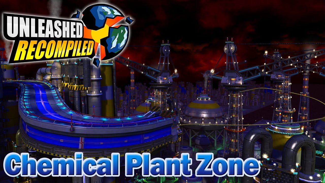 Chemical Plant Zone - Unleashed Recompiled Mod Showcase