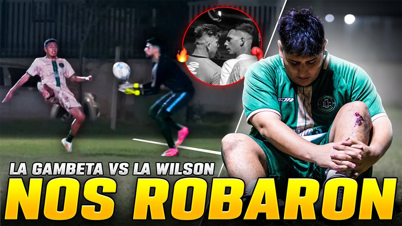 LA GAMBETA VS LA WILSON *Nos roban en el final🥊 || LOS PRIMEROS 2 JUGADORES DE LA COPA POTRERO