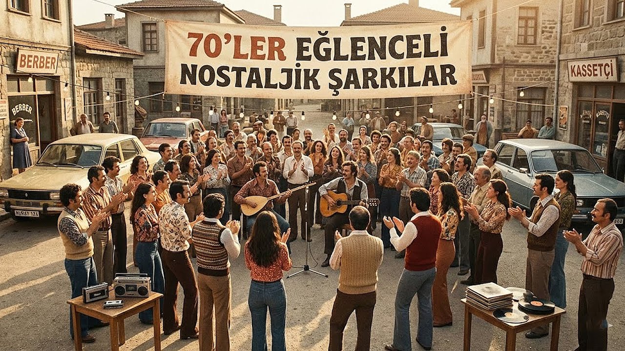 Nostaljik Eğlenceli Şarkılar | 70’ler Tadında Neşeli Şarkılar