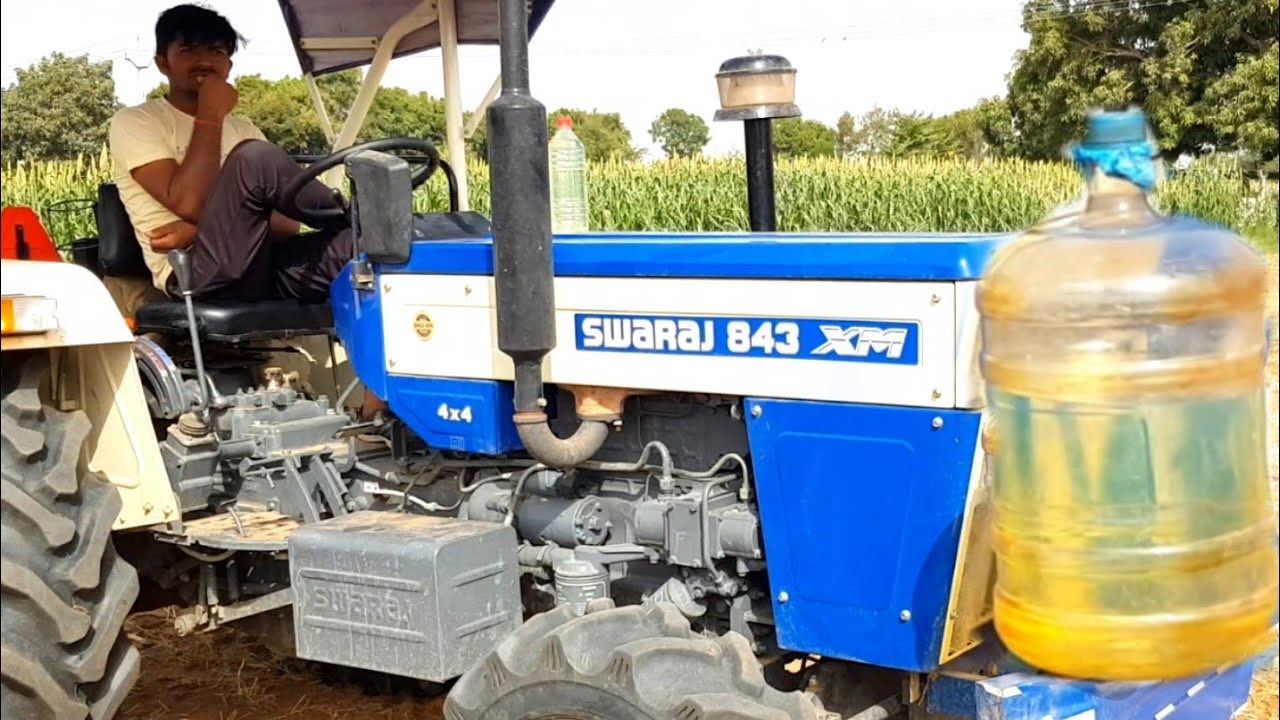 दबाके चलाने पर कितना डीज़ल लेता है, Swaraj 4×4