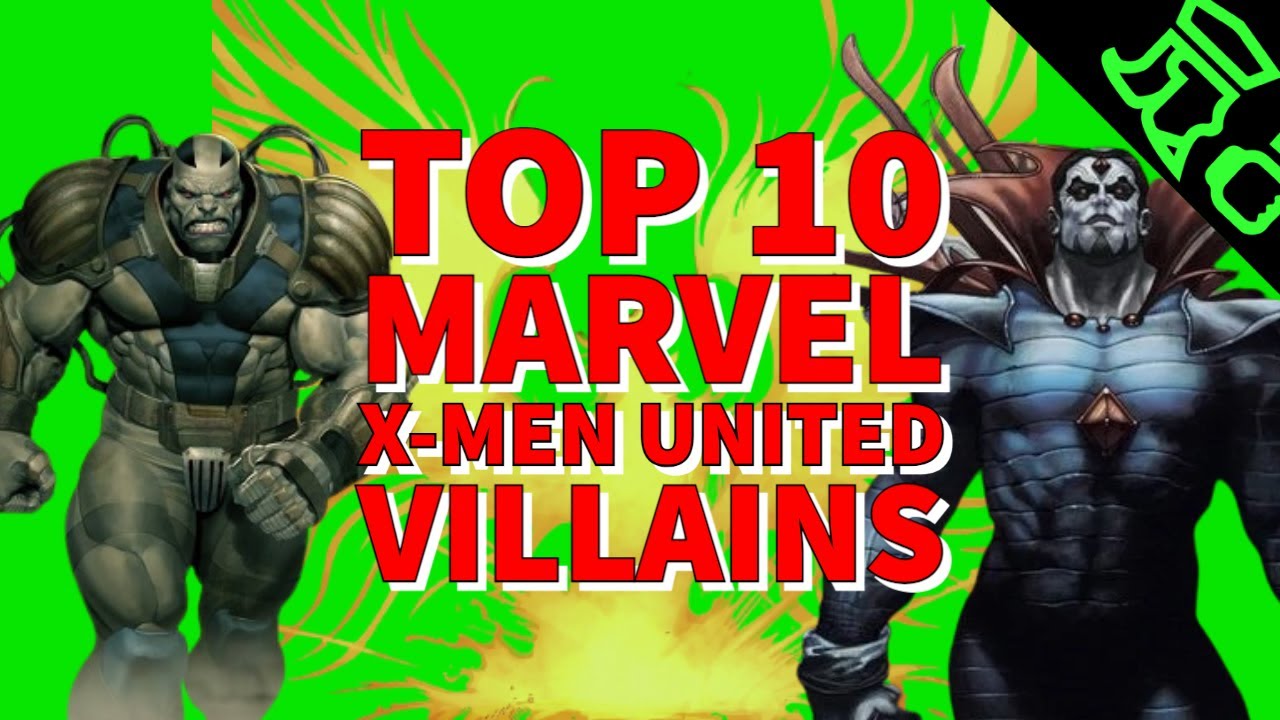 Top 10 Hardest Marvel United X-Men Villains To Play Against